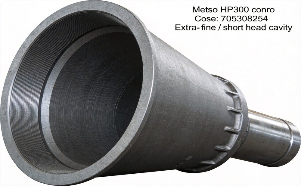 7055308254 Upper Mantle Extra Fine SH for Metso HP300